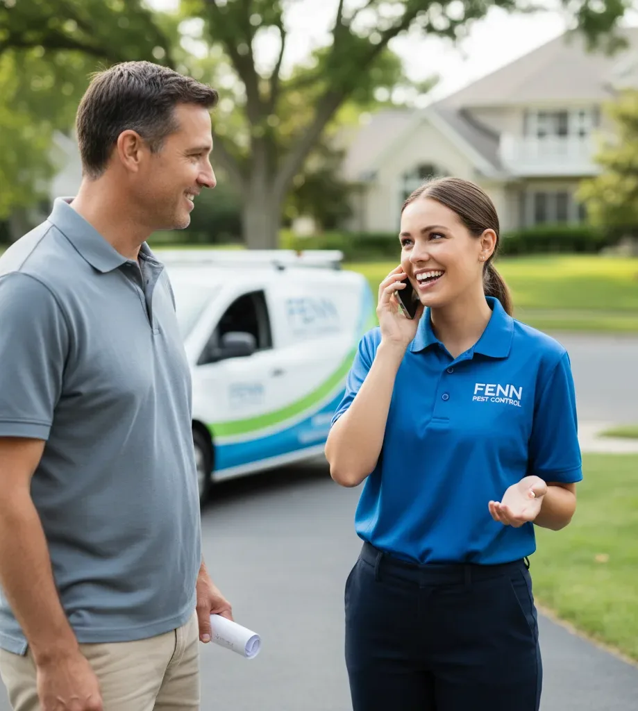Fenn Pest Control customer support in Blanch